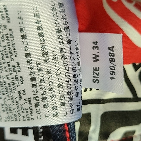 Diesel men's dark wash Carpenter Jeans feat. Coca-Cola sz 34x29 - Picture 8 of 13